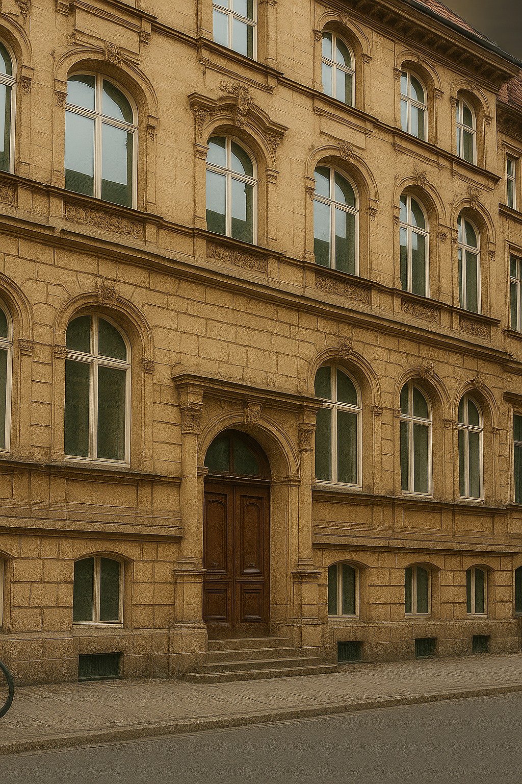 Campus courtyard
